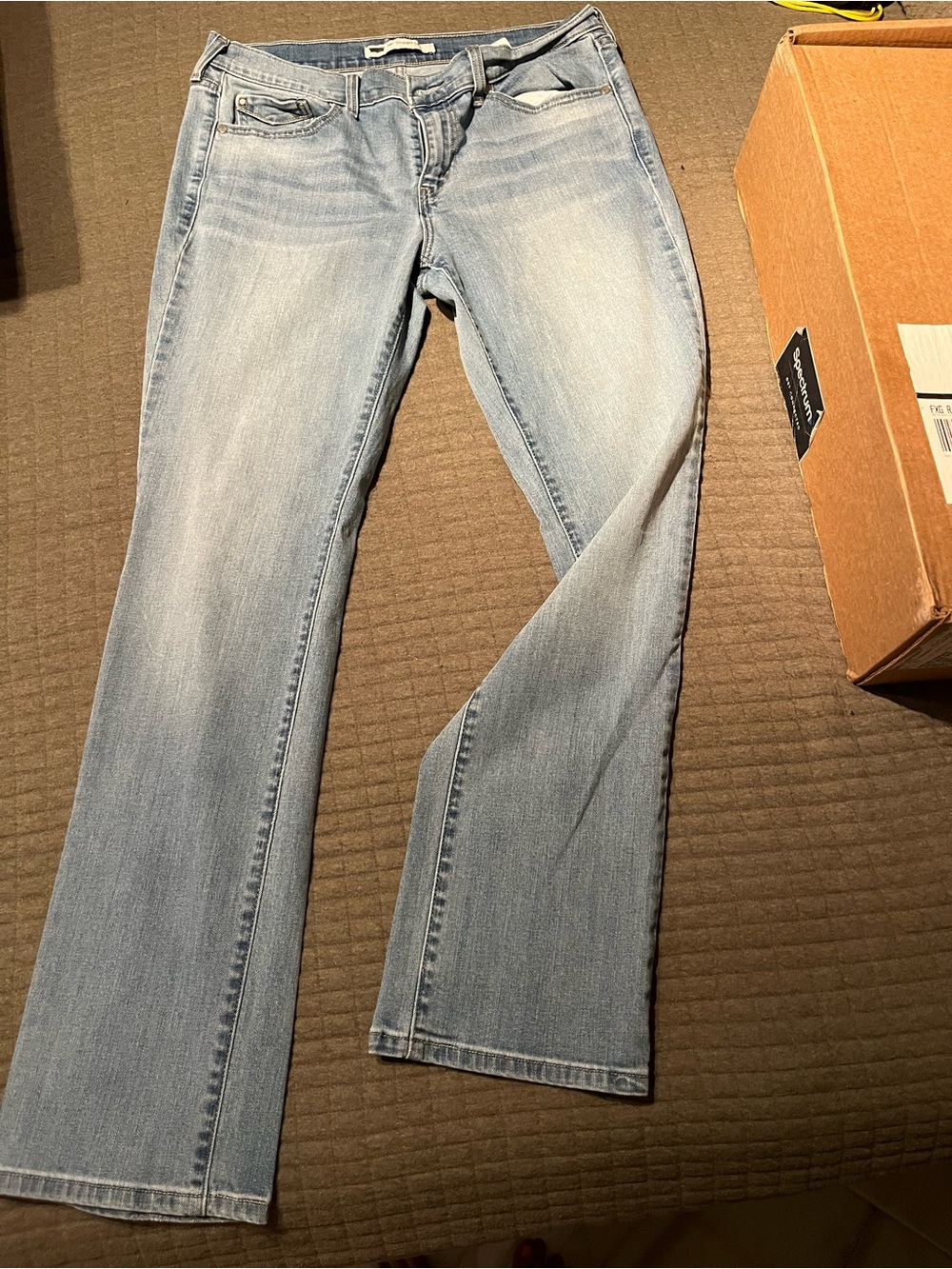 Levi's Light Blue Flare Jeans